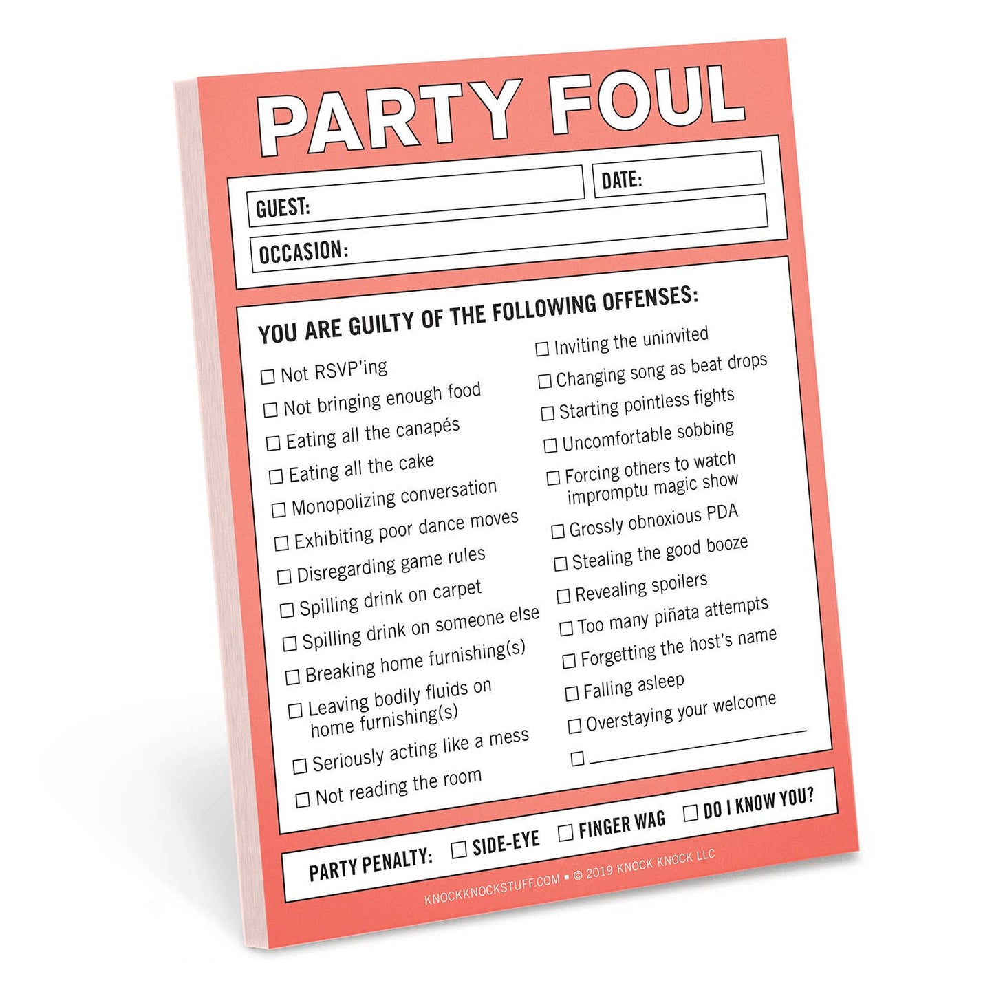 Party Foul Nifty Notes