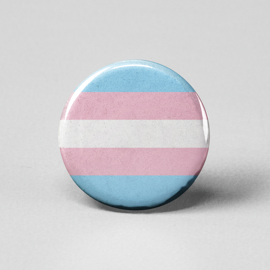 Transgender Flag Pinback Button