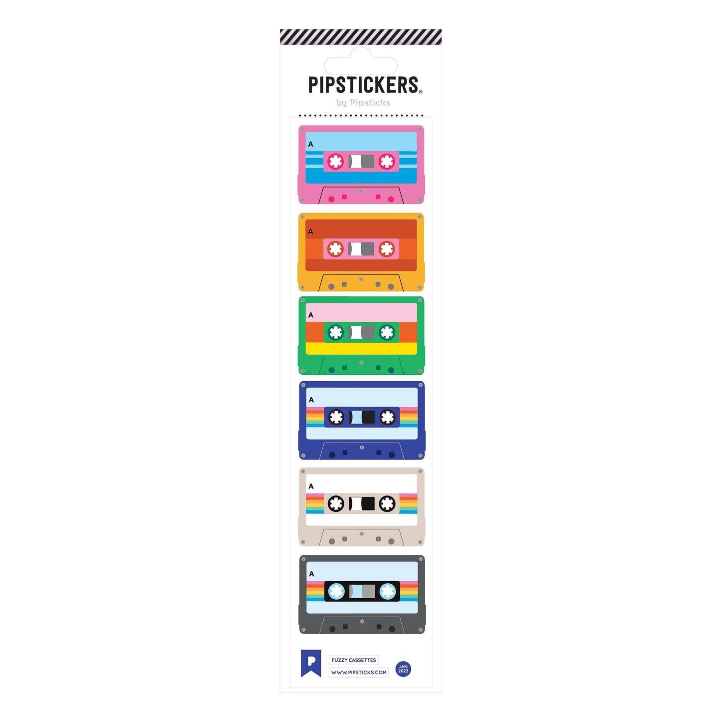 Fuzzy Cassettes Sticker Sheet
