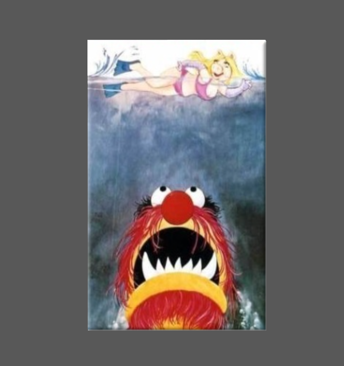 Muppet Jaws Magnet