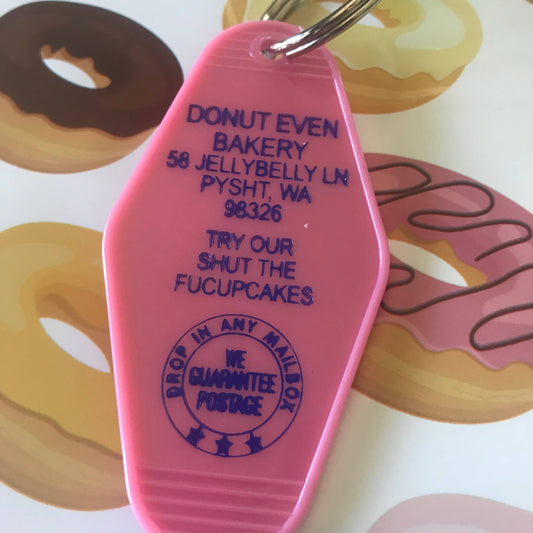 Donut Even Bakery keychain
