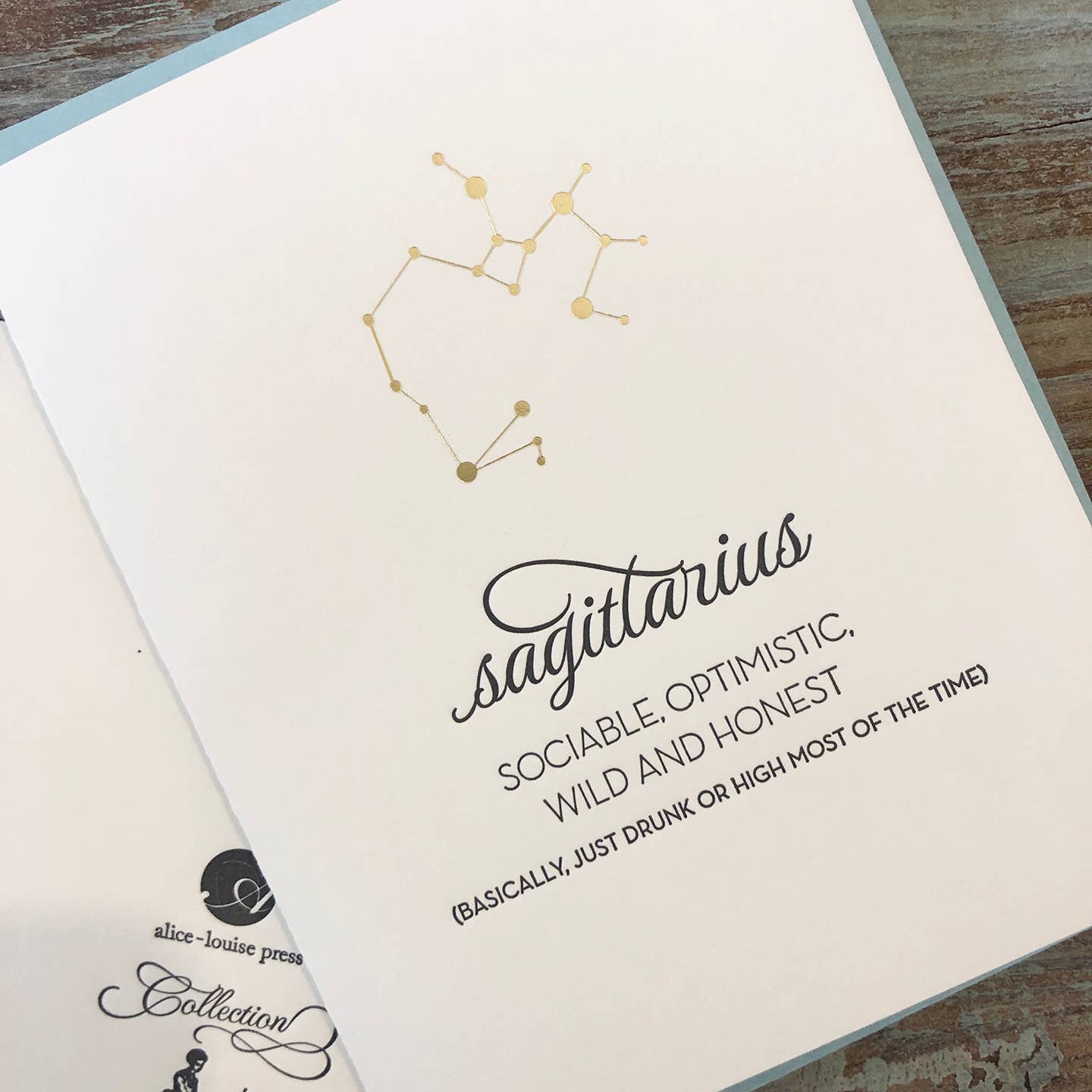Sagittarius Card
