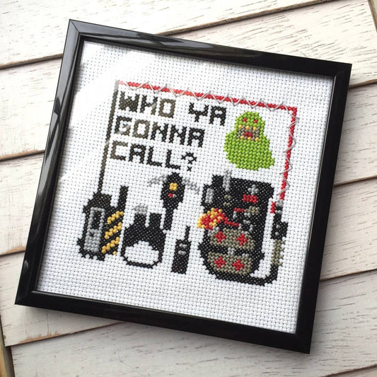 Who Ya Gonna Call - Ghostbusters Stitch Kit