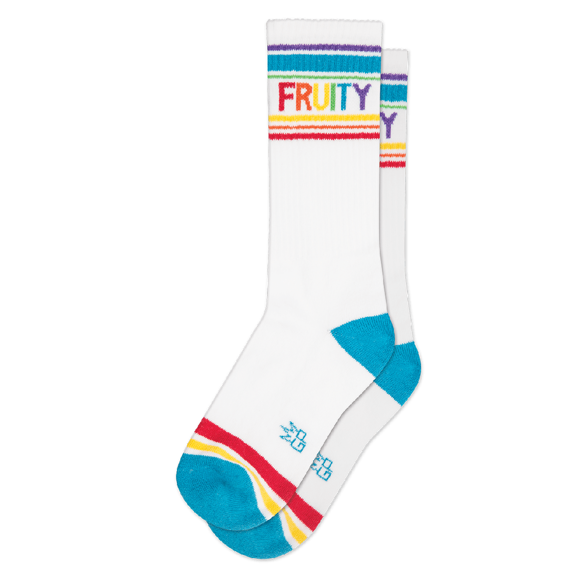 Fruity Ribbed Gym Socks