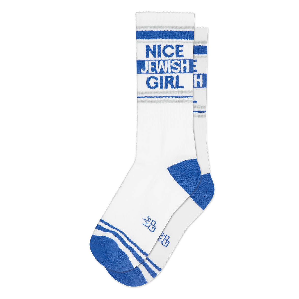 Nice Jewish Girl Ribbed Gym Socks