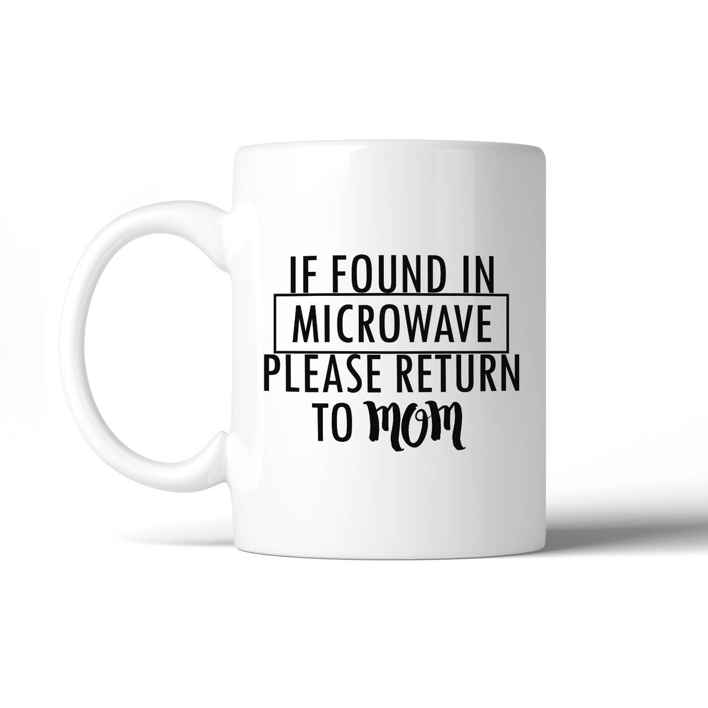 Found In Microwave Return To Mom Coffee Mug