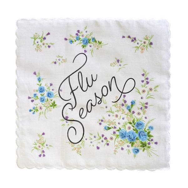 Flu Season Handkerchief - color may vary