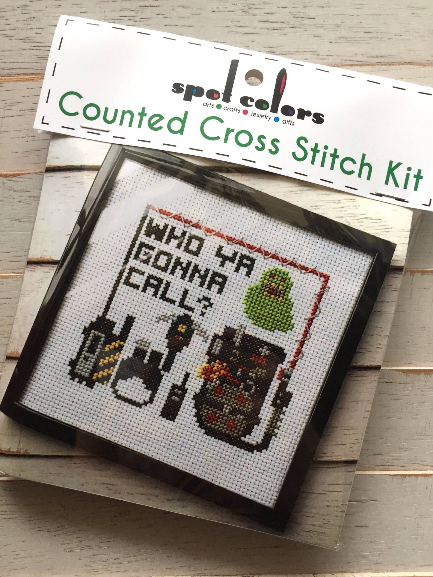 Who Ya Gonna Call - Ghostbusters Stitch Kit