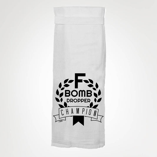 F Bomb Dropper Champion Towel