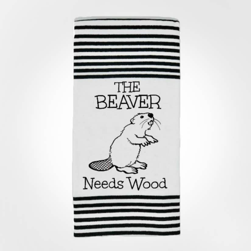 The Beaver Needs Wood- Hangtight Towel