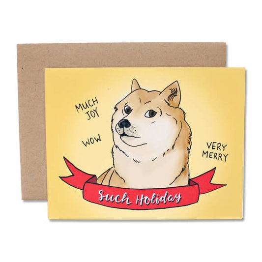 Doge - Such Holiday Card - Set of 6 Cards