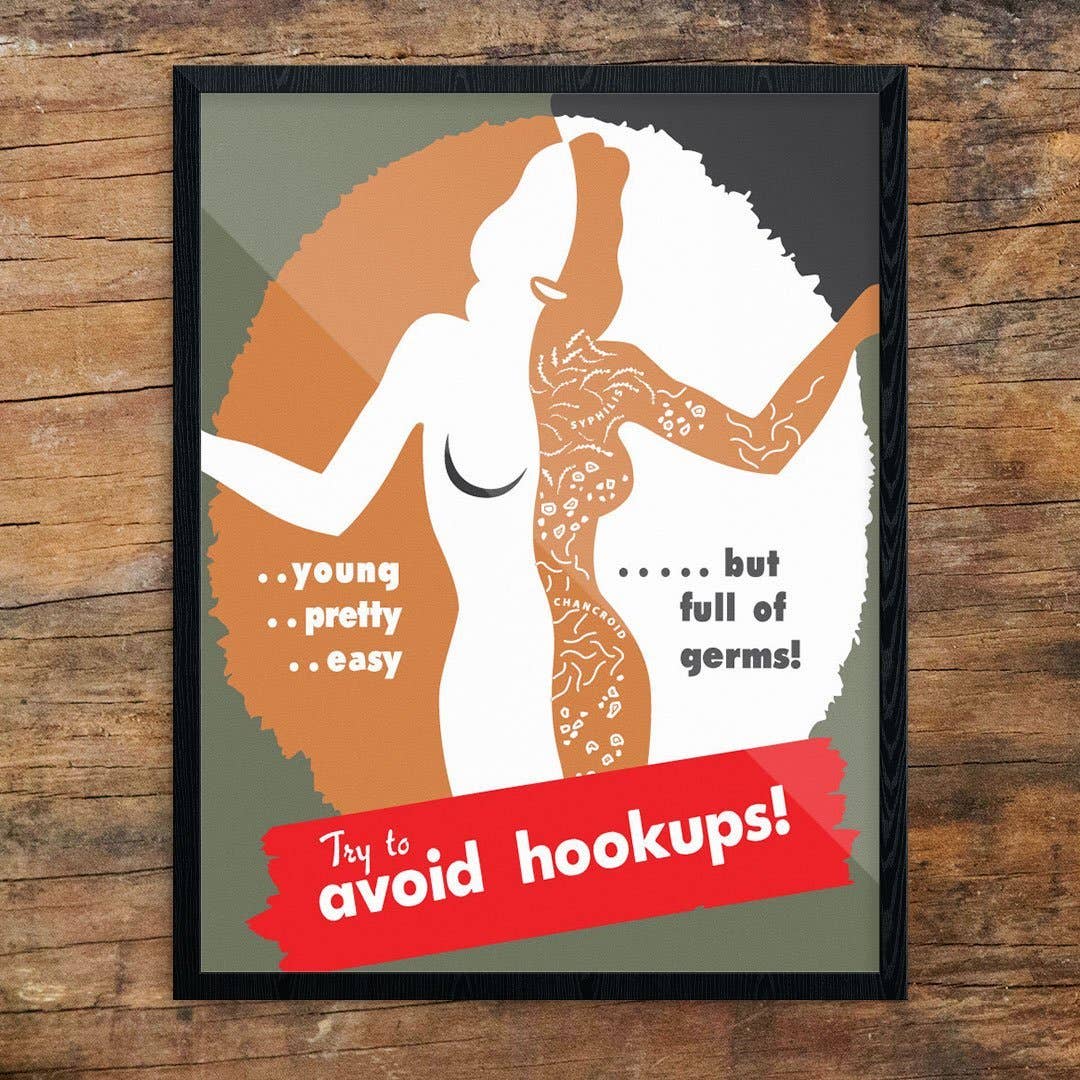 Try to Avoid Hookups Print