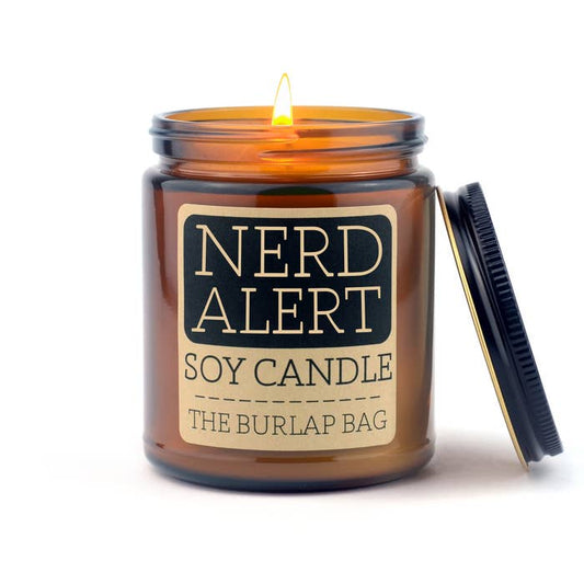 Nerd Alert Soy Candle