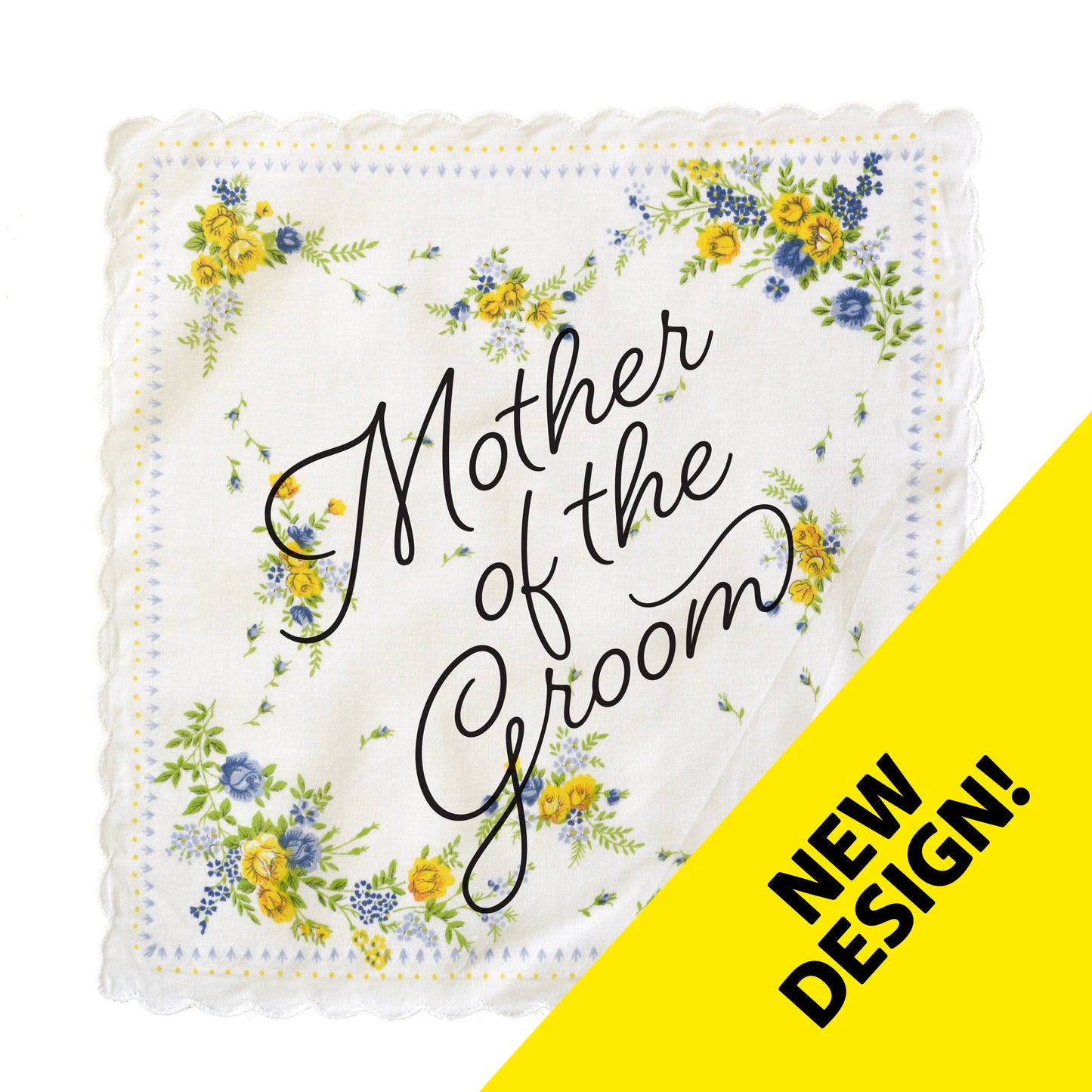 Mother Of The Groom Wedding Handkerchief - colors may vary