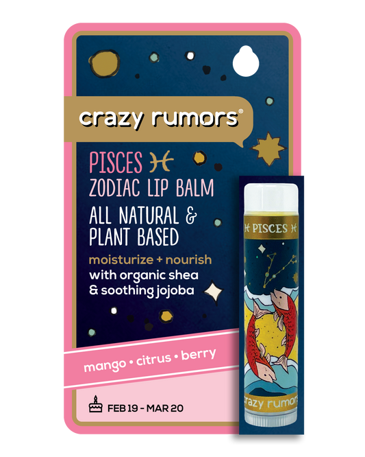 Pisces - Zodiac Lip Balm Water Blend