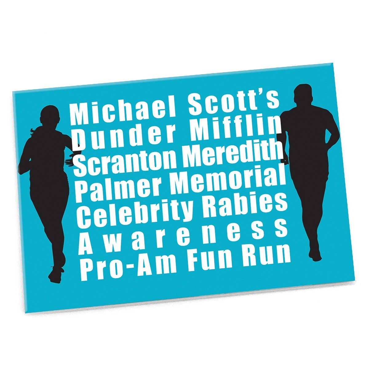 The Office: Michael Scott Fun Run Magnet – Snark Gifts