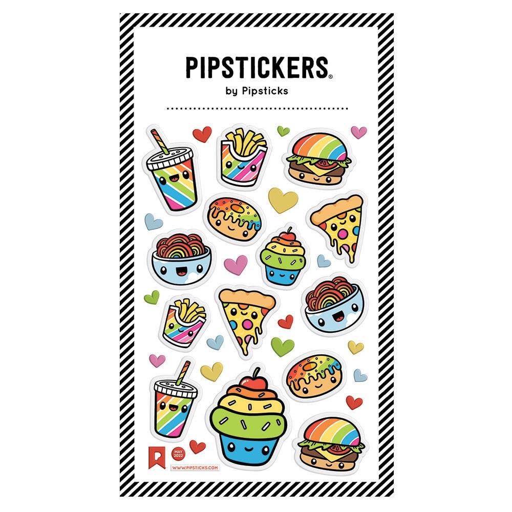 Puffy Multicolor Munchies Sticker Sheet