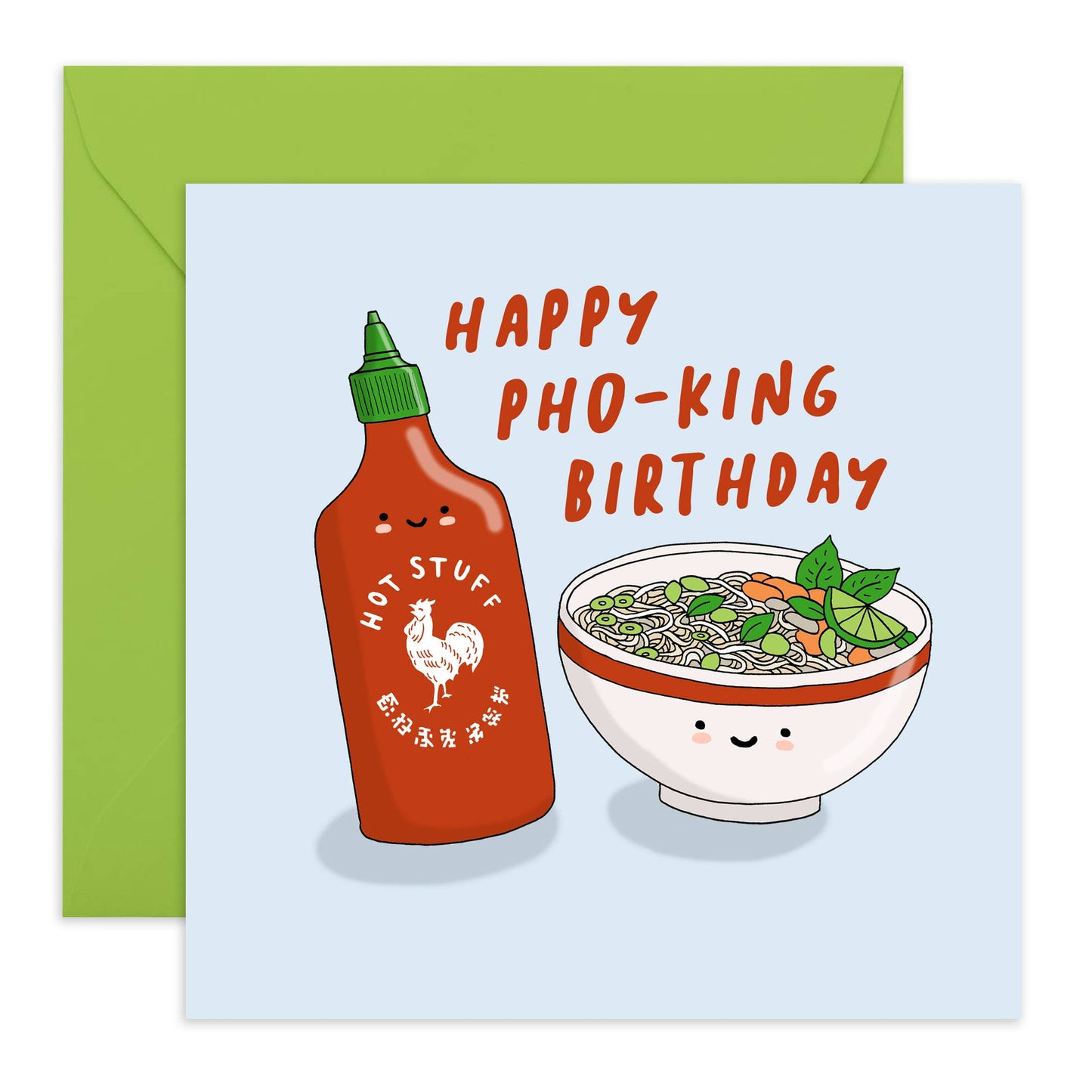Happy Pho-King Birthday Card