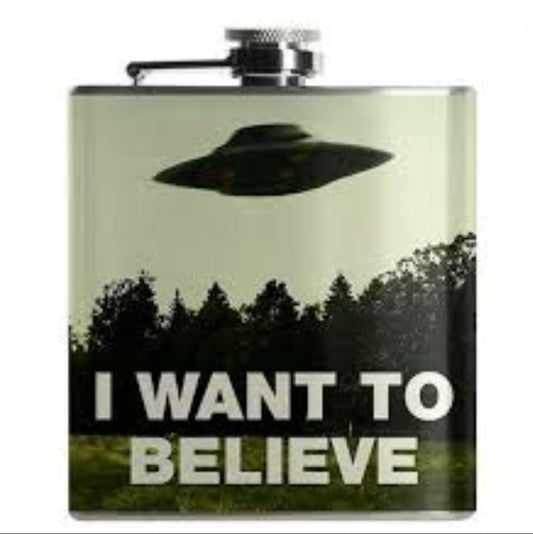 I Want To Believe Flask