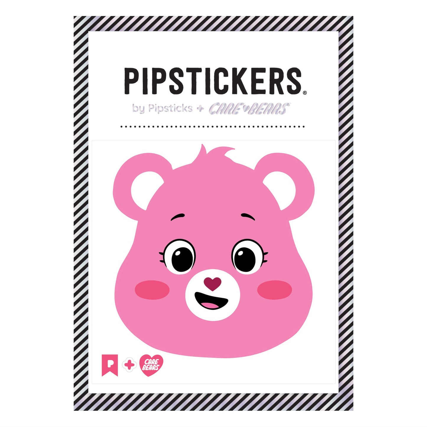 Cheer Bear Fuzzy Sticker