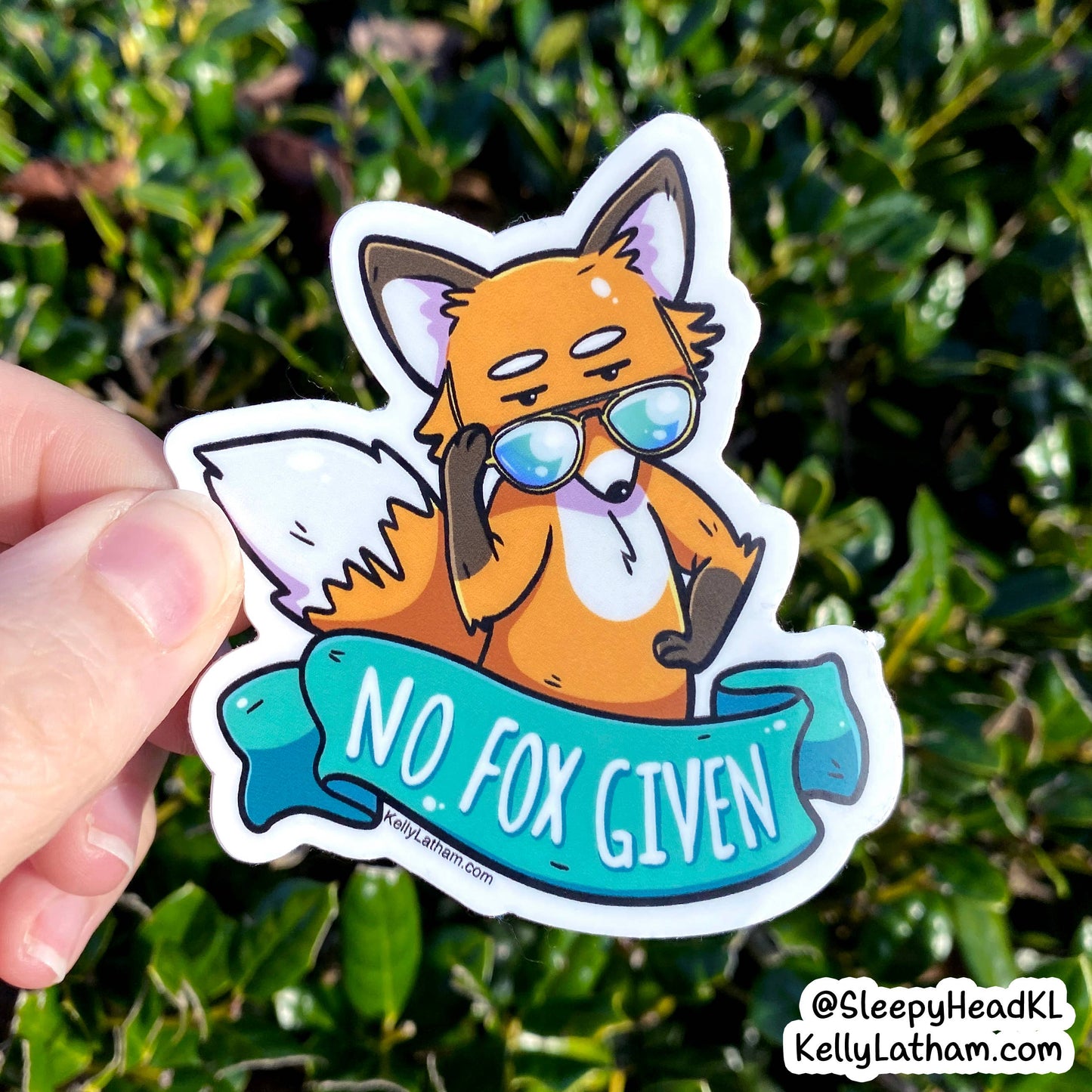 No Fox Given - Waterproof Vinyl Sticker