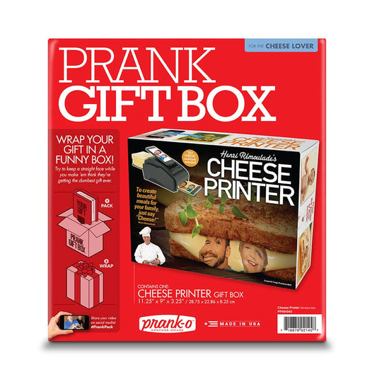 Prank Gift Box Cheese Printer