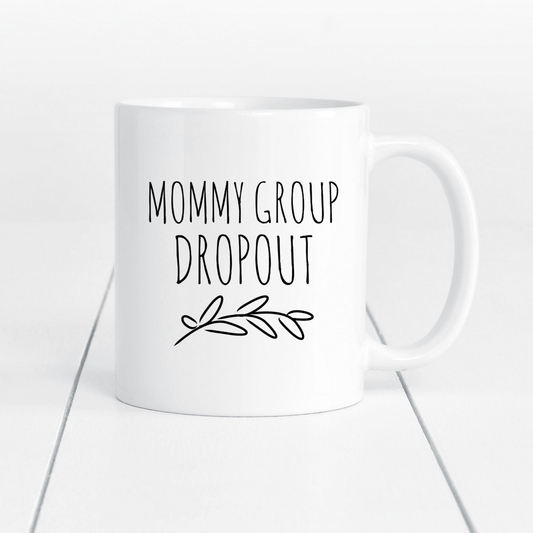 Mommy Group Dropout Ceramic Coffee Mug