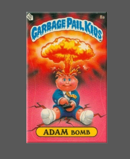 GARBAGE PAIL KIDS Adam Bomb Magnet