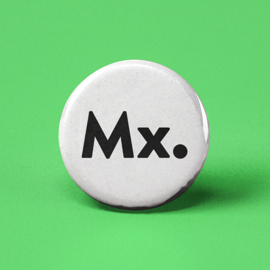 Mx. Pinback Button