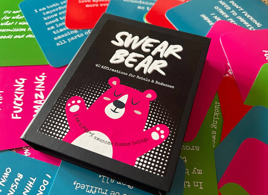 Swear Bear Affirmation Card Deck