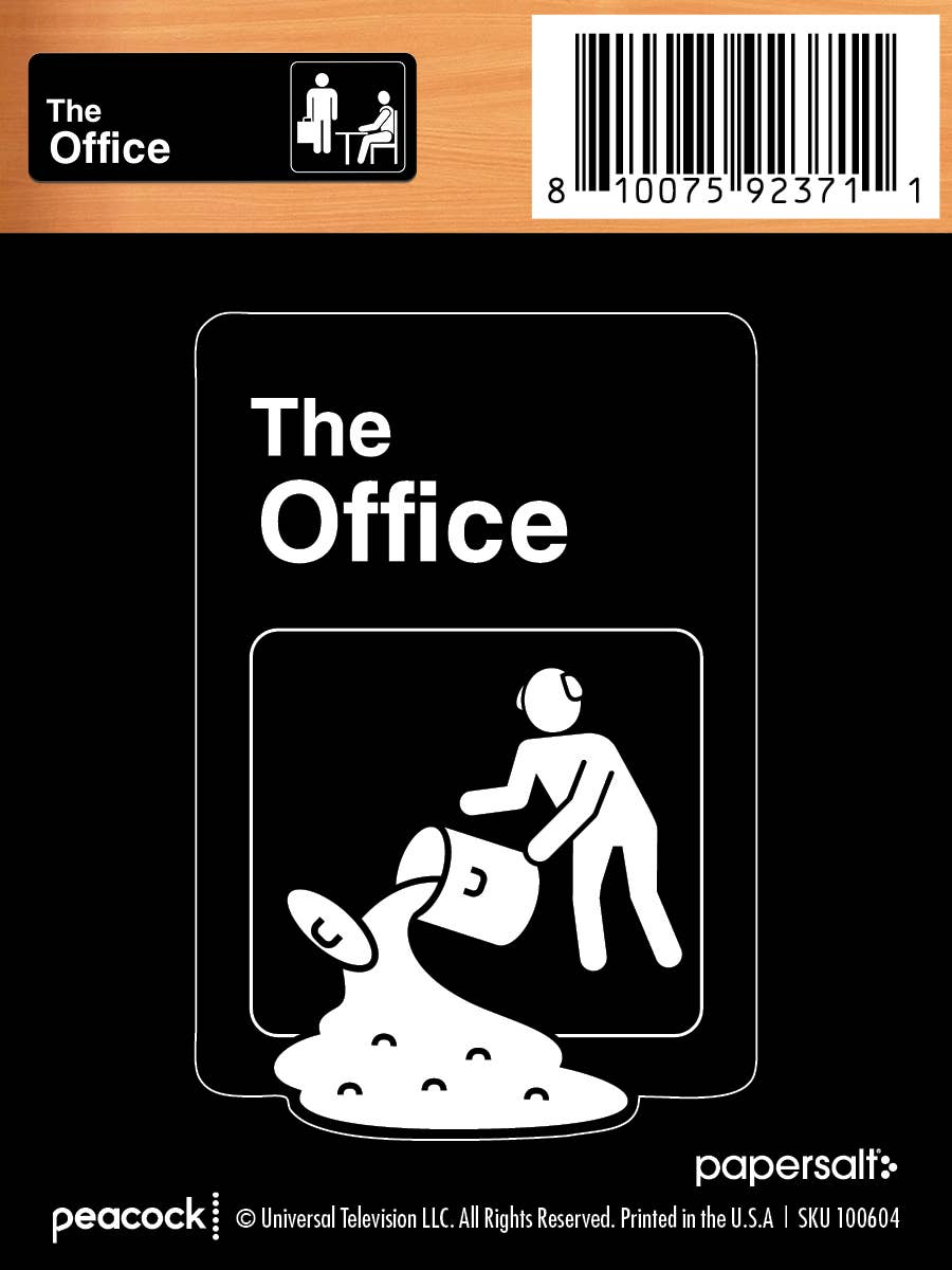 The Office: Kevin's Chili Spill Sticker