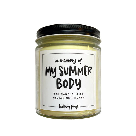 In Memory of My Summer Body Candle