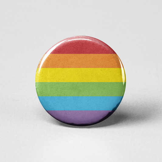 Rainbow Flag Pinback Button
