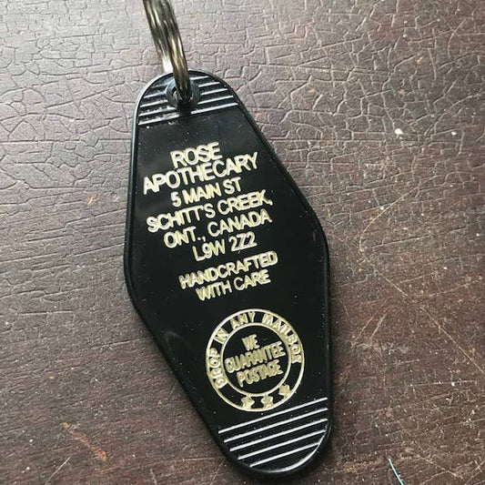 Rose Apothecary (Schitt's Creek) keychain