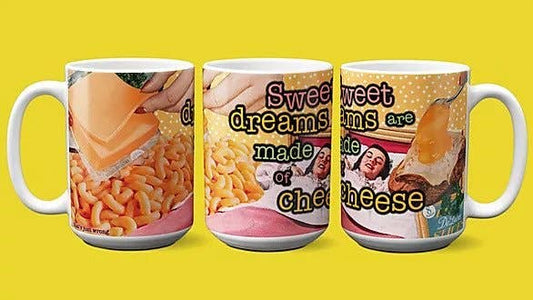 Sweet Dreams Are Made of Cheese -  Misheard Song Lyrics Mug - Large
