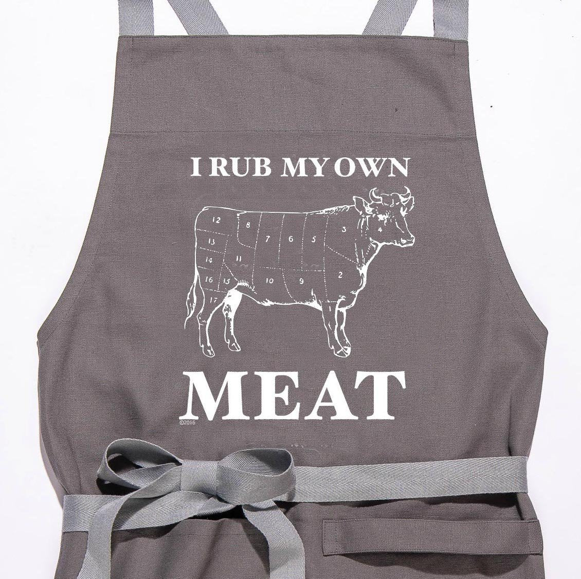 I Rub My Own Meat - Apron