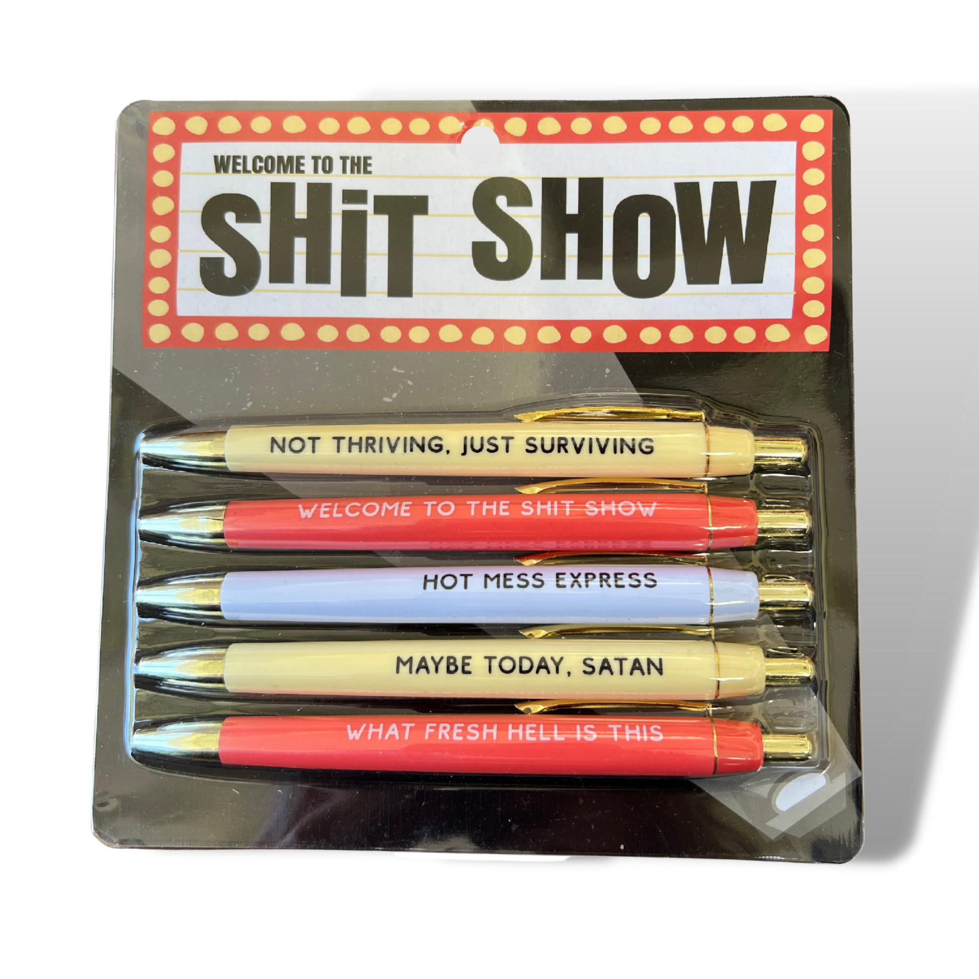 Welcome to The Shit Show Pen Set – Snark Gifts