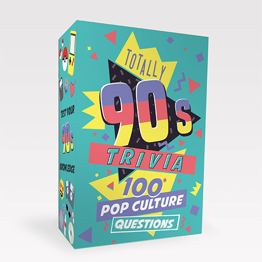 Totally 90s Trivia - Cards