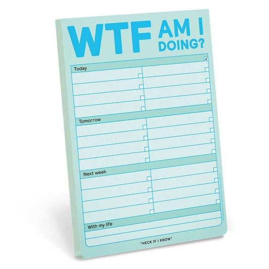 WTF Am I Doing? Notepad
