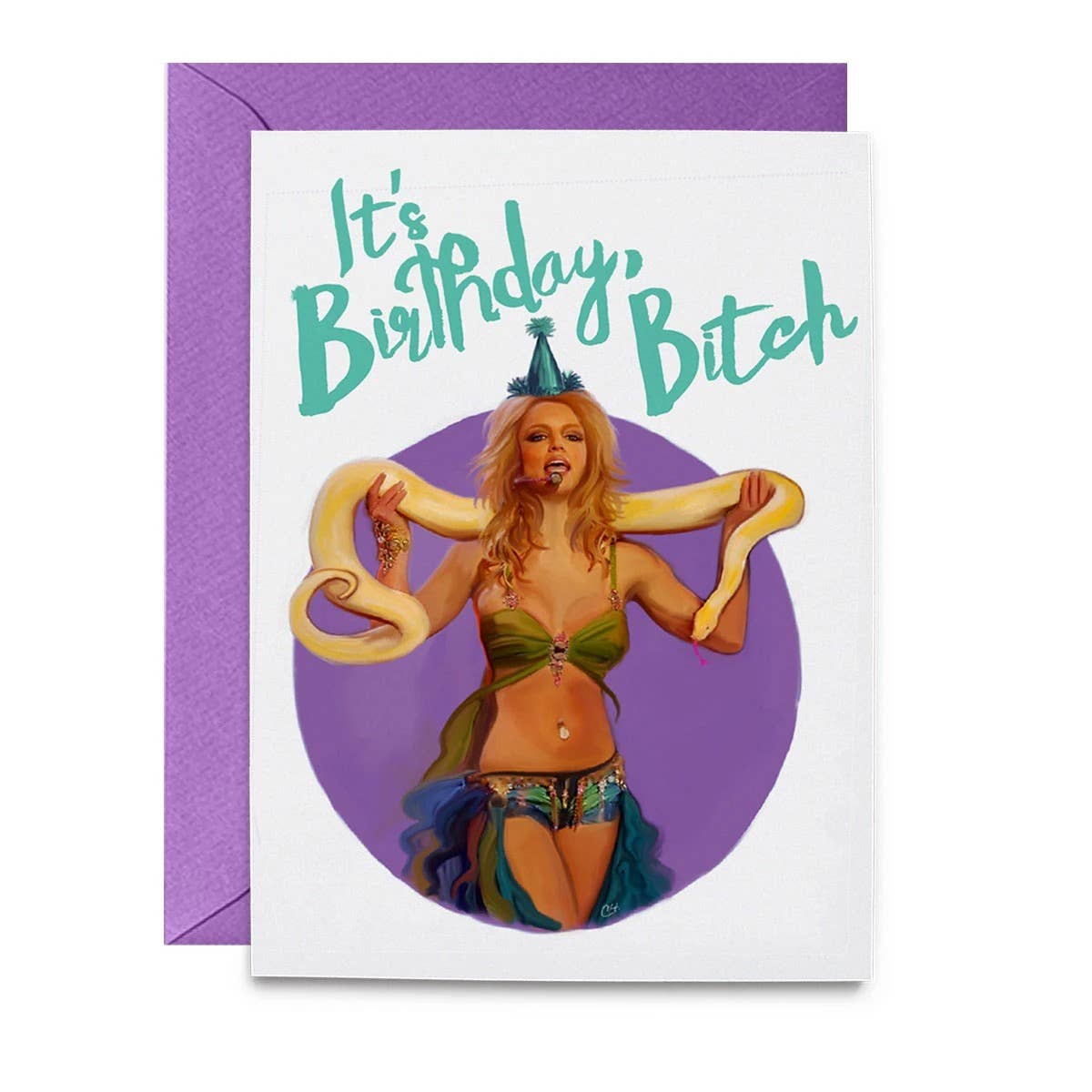 Britney Bitch Card