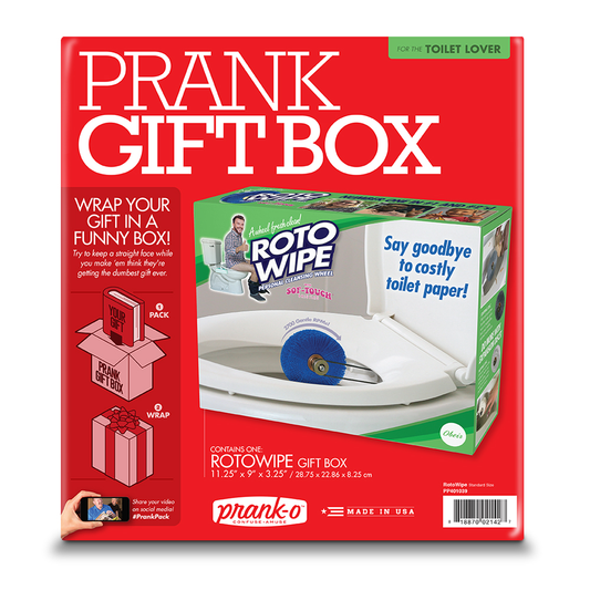 Prank Gift Box - Roto Wipe