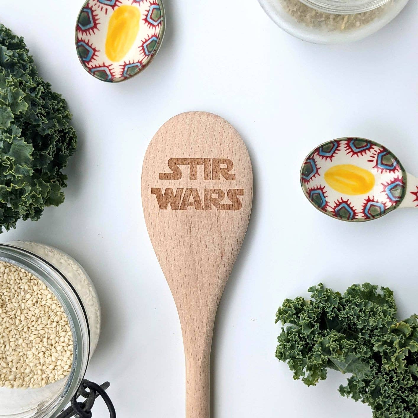Stir Wars Wooden Spoon