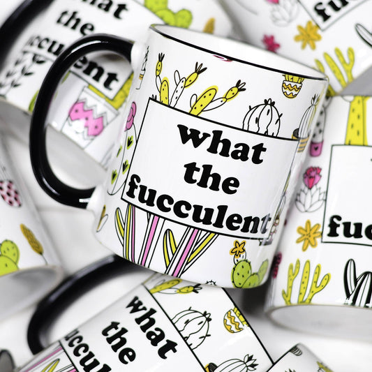 What the Fucculent Ceramic Mug