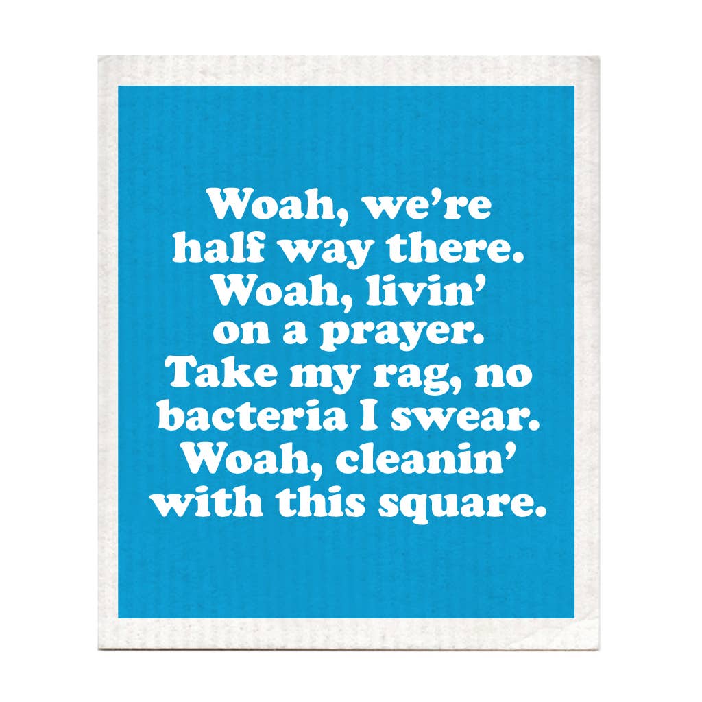 Halfway There Swedish Dishcloth
