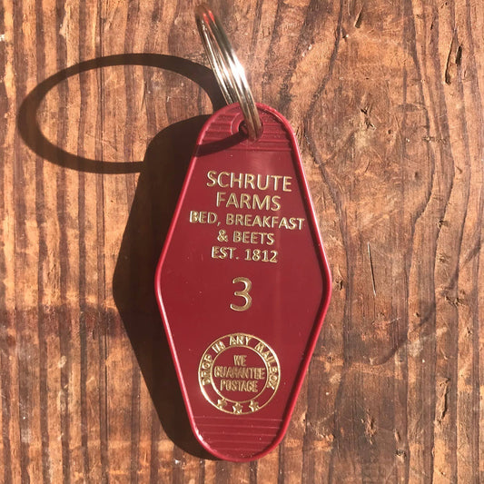 Schrute Farms (The Office) keychain