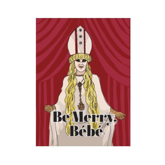 Be Merry Bebe - Holiday card