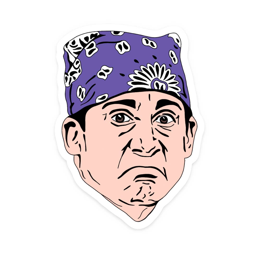 The Office Prison Mike Sticker