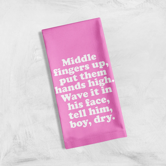 Boy Dry Tea Towel