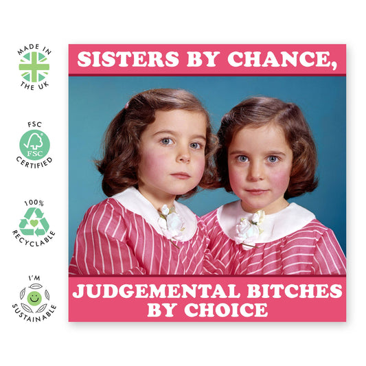 Sisters by Chance Card