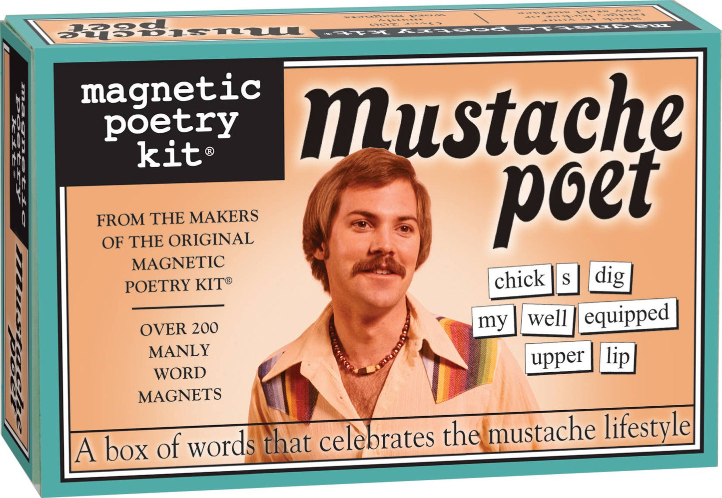 Magnetic Poetry - Mustache Poet